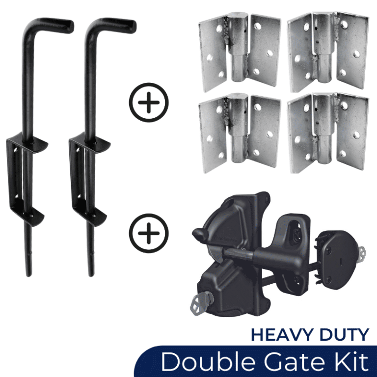 Double Gate Kit Heavy Duty DIY Fencing Supply Perth Instant