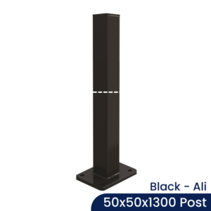 PoolSafe - 50x50mm x 1300mm - Aluminium -  Base Plate - B