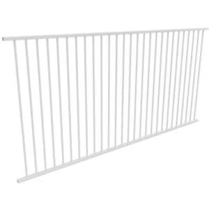 PoolSafe Flat Top Panel - 1200H x 2450W - Aluminium - W