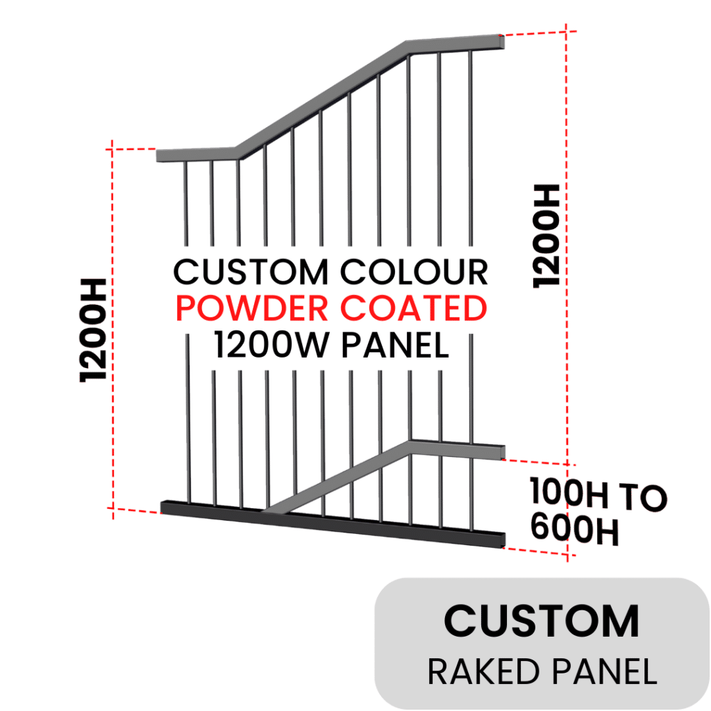 poolsafe-raked-panel-1200w-custom-colour-diy-fencing-supply