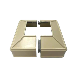 PoolSafe Post Cover - 2 Piece -  50x50mm -  Cream
