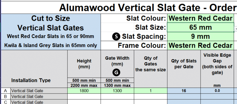 Custom Vertical Slat Gate – (WRC) Leon - Image 2